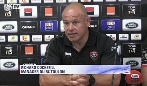 Toulon-Castres (26-22) – Cockerill : "Castres a très bien joué"