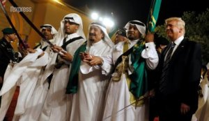 Les étonnantes images de Donald Trump en Arabie saoudite