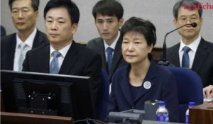 L'ancienne présidente sud-coréenne Park Geun-hye devant les juges