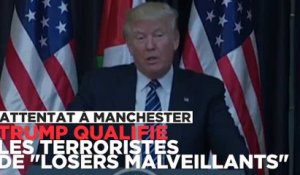"Les terroristes sont des losers malfaisants" : Trump sur les attaques à Manchester
