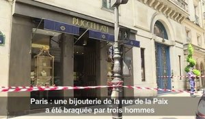 Une bijouterie de luxe braquée rue de la Paix à Paris