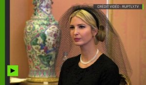 En visite au Vatican, Melania et Ivanka Trump se couvrent la tête devant le pape