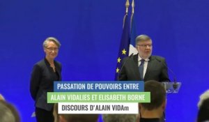 Alain Vidalies, discours lors de la passation de pouvoirs