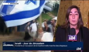 Israël: Des incidents signalés à l’occasion de la traditionnelle marche des drapeaux