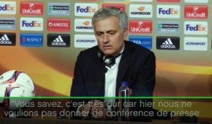 Finale - Mourinho espère redonner un peu de joie à Manchester avec ce trophée