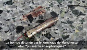 Publication de photos de fragments de la bombe de Manchester