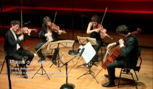 Schubert | Quatuor à cordes n° 14 en ré mineur D. 810 "La Jeune Fille et la Mort" - Scherzo Trio par le Quatuor Hanson