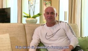 Djokovic, Graf, Roland-Garros... André Agassi s'est confié pour Francetvsport