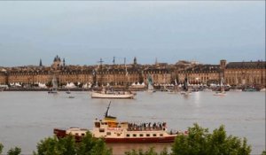 Timelapse : l'ouverture de la fête du fleuve de Bordeaux