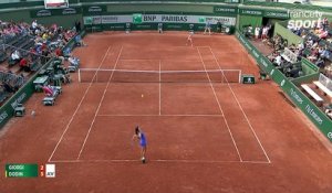 Roland-Garros 2017 / Oceane Dodin bien partie dans son match face à Camila Giorgi (6-2)