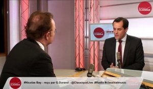 "La loi sur la moralisation me fait penser à la "République irréprochable" de François Hollande" Nicolas Bay (29/05/17)