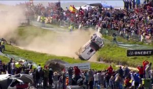 L'accident incroyable de Quentin Gilbert au Rallye du Portugal !