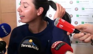 Roland-Garros 2017 - Océane Dodin : "Je n'ai pas de pression"