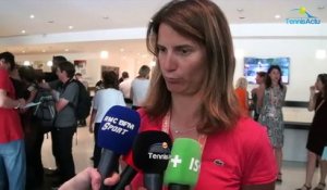 Roland-Garros 2017 - Alexandra Fusai : "Kristina Mladenovic, un tableau compliqué"