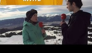 Dylan Florit face à Mathilde / Ski freestyle - freeride