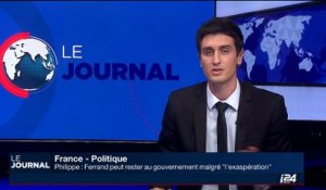 France: "Richard Ferrand peut rester au gouvernement", affirme Édouard Philippe
