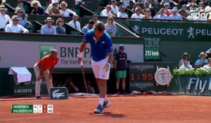 Roland-Garros 2017 : Le contre-pied parfait de Wawrinka (6-4, 7-6, 2-1)