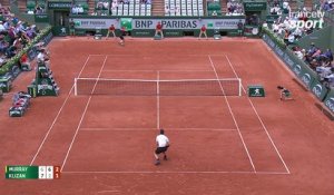 Roland-Garros 2017 : Un Andy Murray à ce niveau, c’est injouable (6-7, 6-2, 2-1)