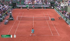 Roland-Garros 2017 : Le touché de balle de Gasquet qui se régale !