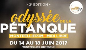 L'Odyssée de la pétanque à Montpellier du 14 au 18 juin avec les Boulistenautes