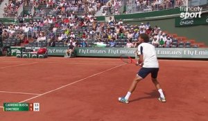 Roland-Garros 2017 : Le joli passing de Carreno Busta pour bien lancer la journée (0-1)