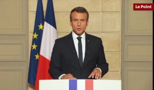 Emmanuel Macron réagit au retrait des États-Unis de l'accord de Paris