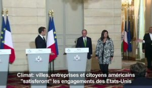 Climat: Bloomberg à Paris pour rassurer Macron