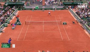 Roland-Garros 2017 : Un tie-break disputé entre Murray et Del Potro (6-6)