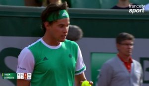 Roland-Garros 2017 : Surclassé par Thiem, Zeballos fait le show ! (6-1, 6-3, 2-0)