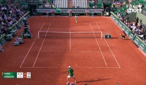 Roland-Garros 2017 : L’énorme coup droit de Thiem en mode rouleau compresseur (6-1, 6-3, 4-1)
