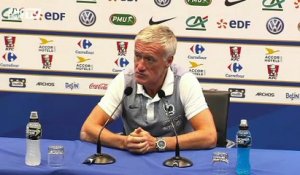 Equipe de France - Deschamps : "Les joueurs sont en forme"
