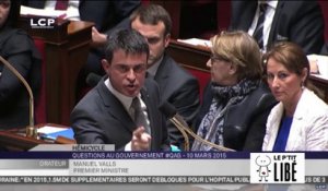 Assemblée nationale : Manuel Valls face à Marion Maréchal Le Pen