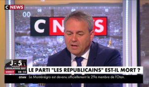 Xavier Bertrand : "il faut se méfier des majorités écrasantes"