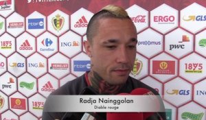Radja Nainggolan: "J'étais plus offensif que De Bruyne hier"
