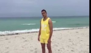La nouvelle vidéo WTF d'Hatem Ben Arfa à la plage...