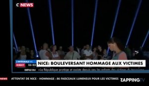 Attentat de Nice – Hommage : 86 faisceaux lumineux en mémoire des victimes (Vidéo)