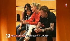 Johnny Hallyday avant la tournée des Vieilles Canailles: "Je vais le mieux possible"