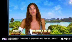 Moundir et les aventuriers 2 : Julien Guirado et Martika hilarants sur une épreuve collective (Vidéo)