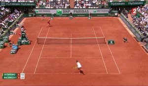 Roland-Garros 2017 : Le premier gros revers pour Timea Bacsinszky ! (1-2)
