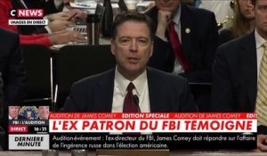 James Comey : "il y a eu une tentative de me diffamer et de diffamer le FBI" - VIDÉO