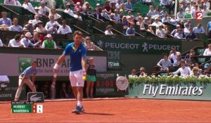 Roland-Garros 2017 : Les bons choix défensifs de Murray (6-6)