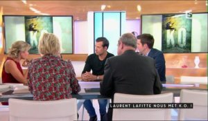 Laurent Lafitte est K.O. - C à vous - 09/06/2017