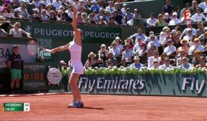 Roland-Garros 2017 : Jelena Ostapenko est rentrée de plein pied dans cette finale ! (1-0)