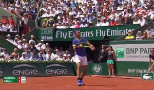 Roland-Garros 2017 :  Wawrinka le premier à inquiéter son adversaire (1-1)