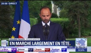 Pour le Premier ministre, "malgré l'abstention, le message des Français est sans ambiguïté"