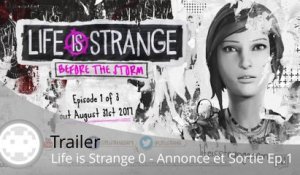 Trailer - Life is Strange: Before the Storm (L'histoire de Rachel...)