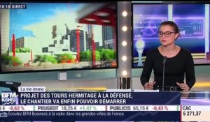 Marie Coeurderoy: Le chantier des tours Hermitage démarre cet automne - 12/06