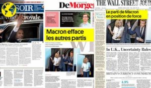 Premier tour des législatives : réaction de la presse étrangère