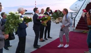 Roland-Garros: Ostapenko de retour à Riga après sa victoire