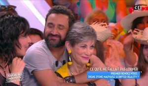 Cyril Hanouna embrasse Isabelle Morini-Bosc